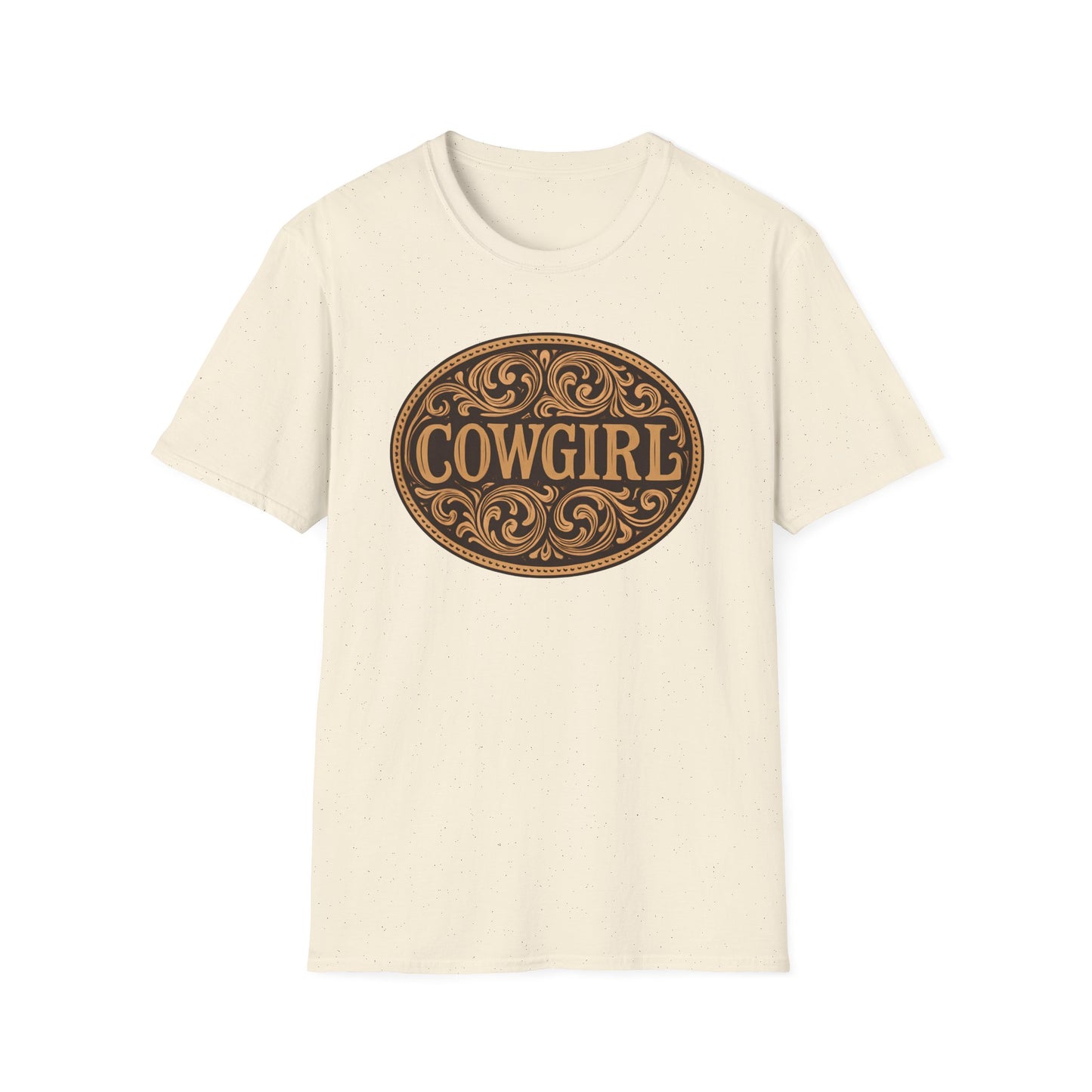 Western 'Cowgirl' Belt Buckle T-Shirt