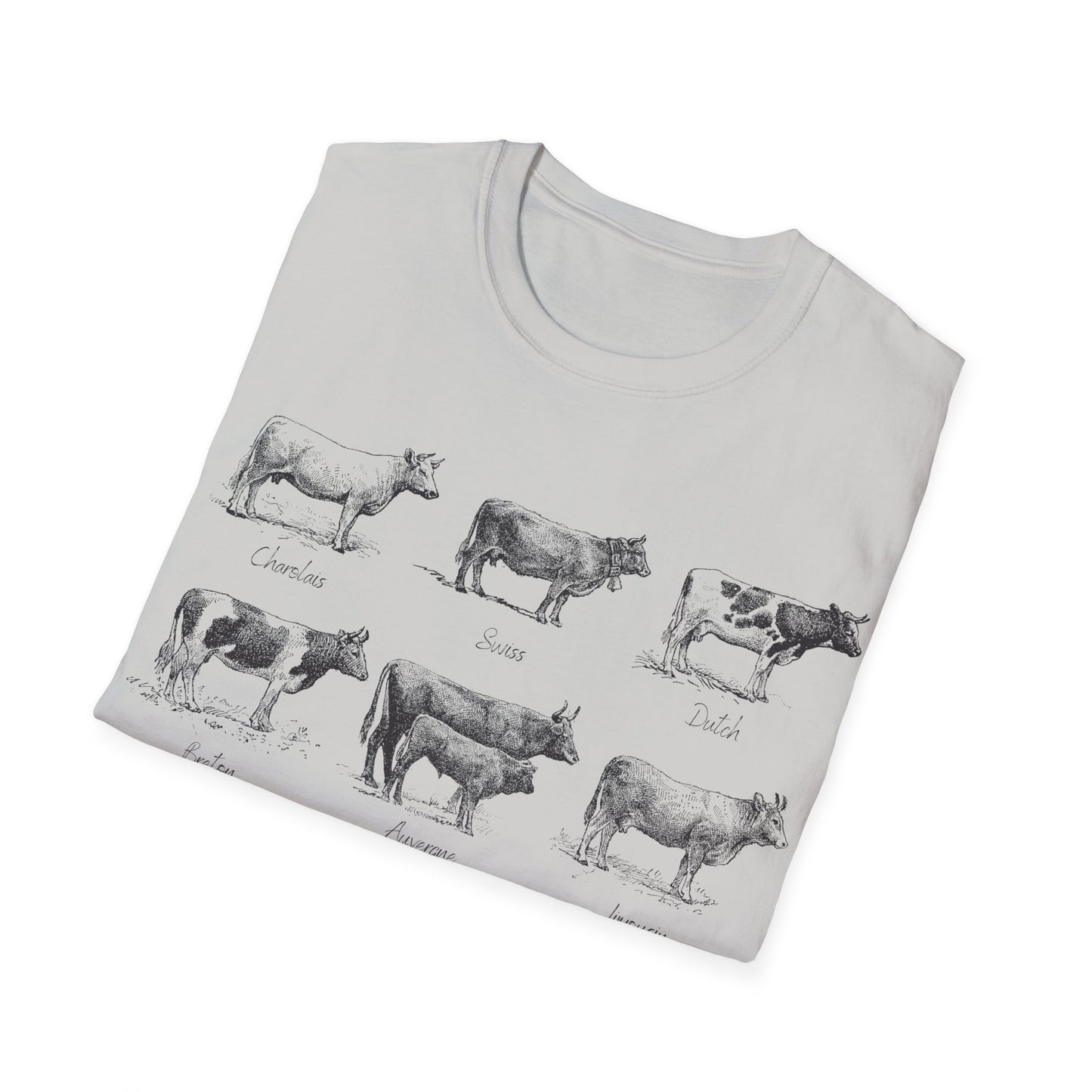 Vintage Cattle Breeds T-Shirt