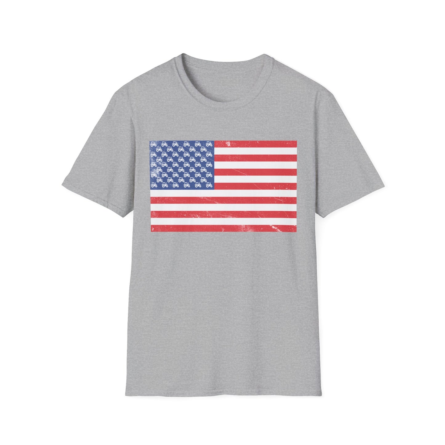Farming USA Flag Graphic Tee