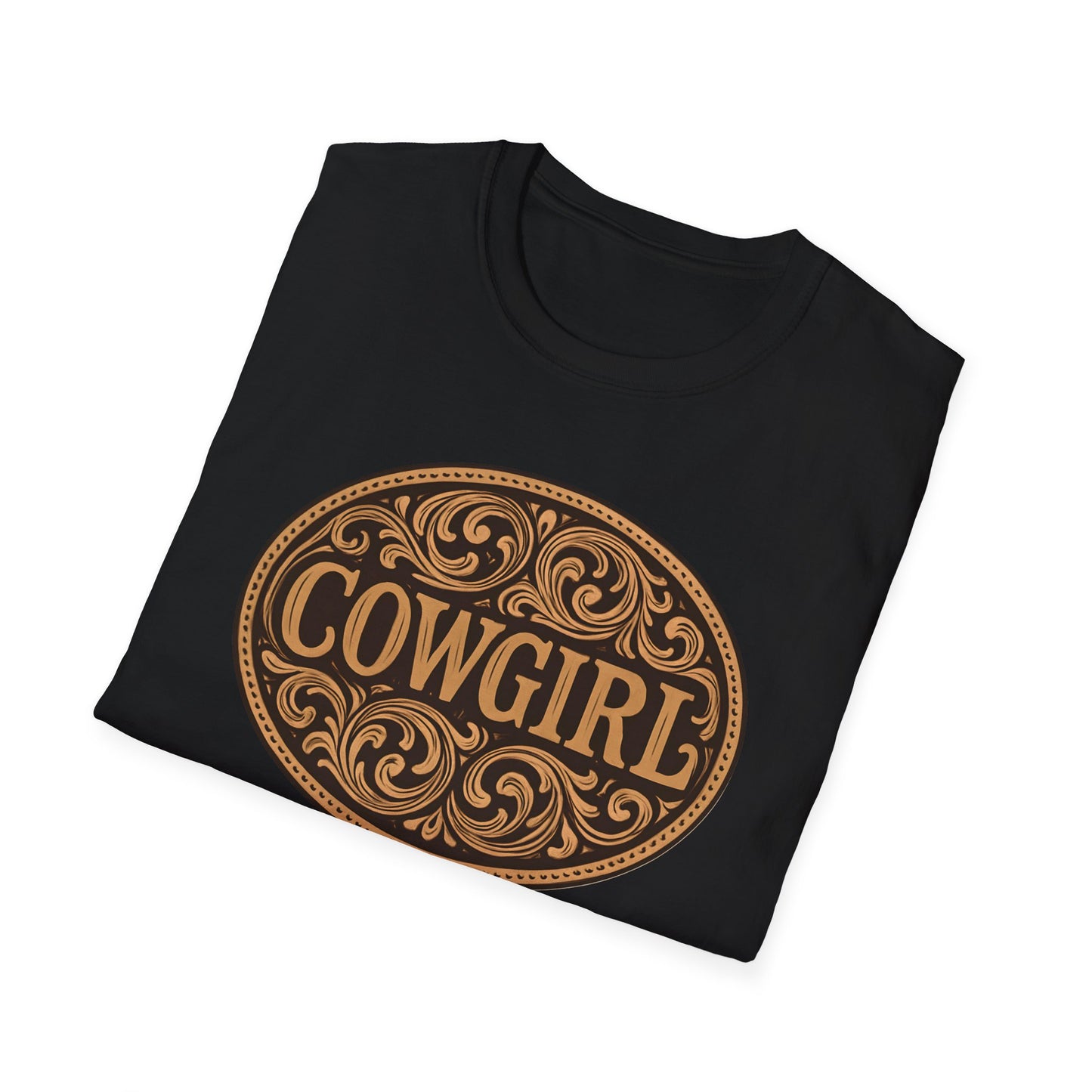 Western 'Cowgirl' Belt Buckle T-Shirt
