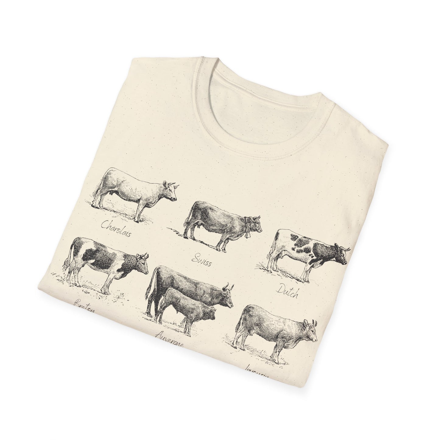 Vintage Cattle Breeds T-Shirt