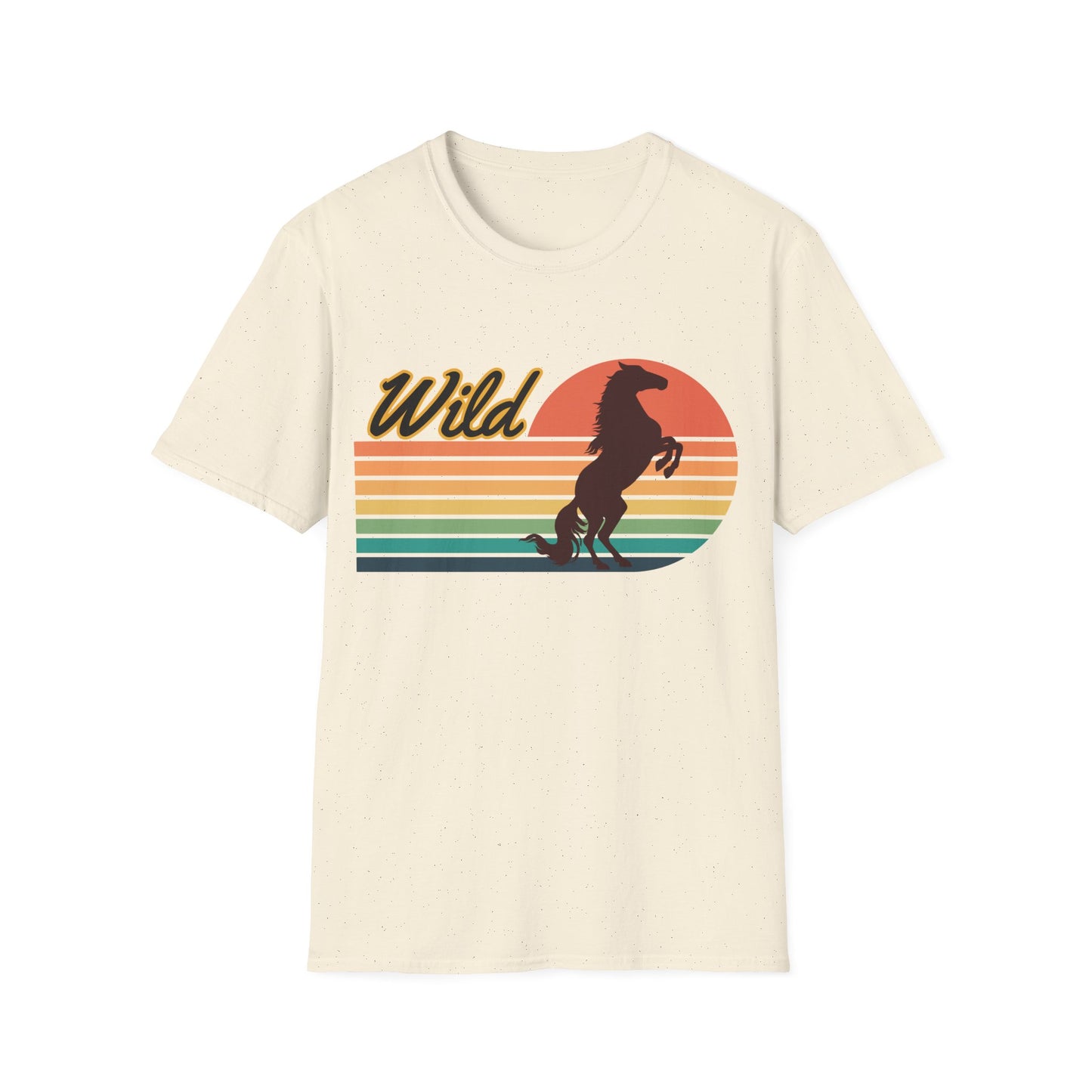 Wild Stallion Vintage Style Tee