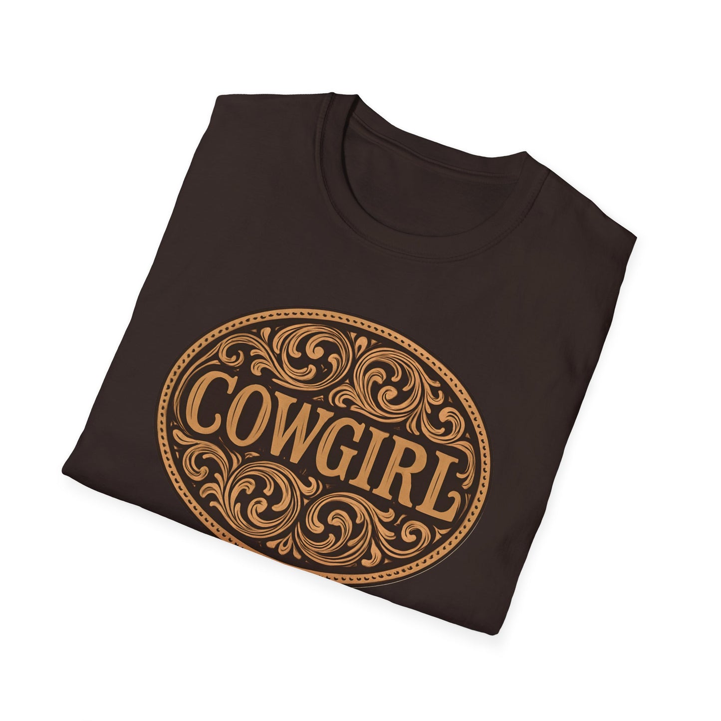 Western 'Cowgirl' Belt Buckle T-Shirt