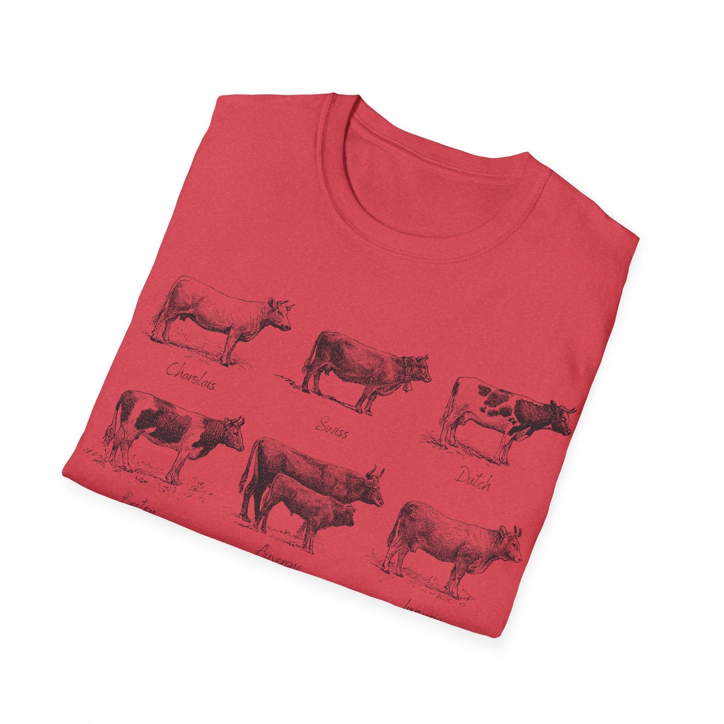 Vintage Cattle Breeds T-Shirt