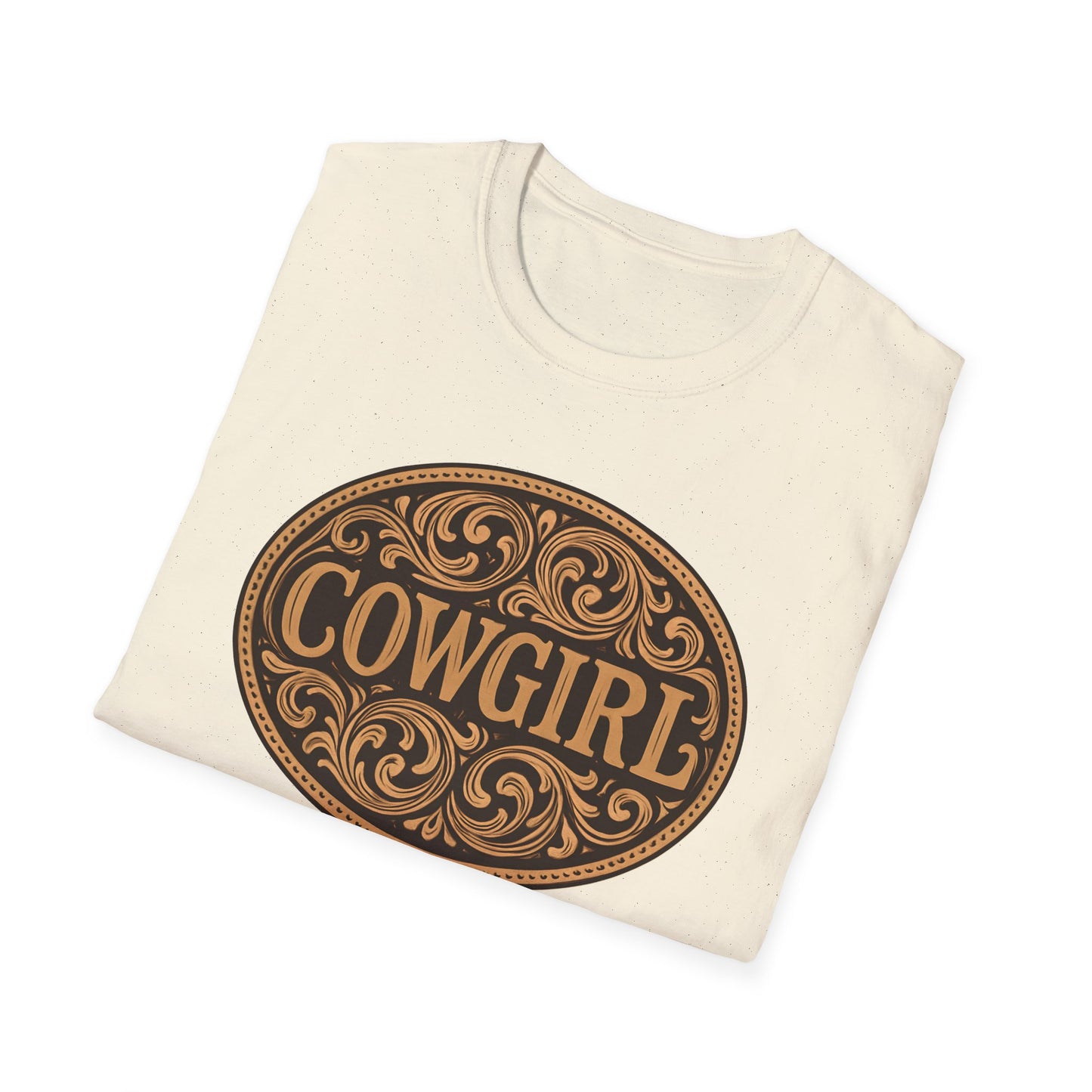 Western 'Cowgirl' Belt Buckle T-Shirt