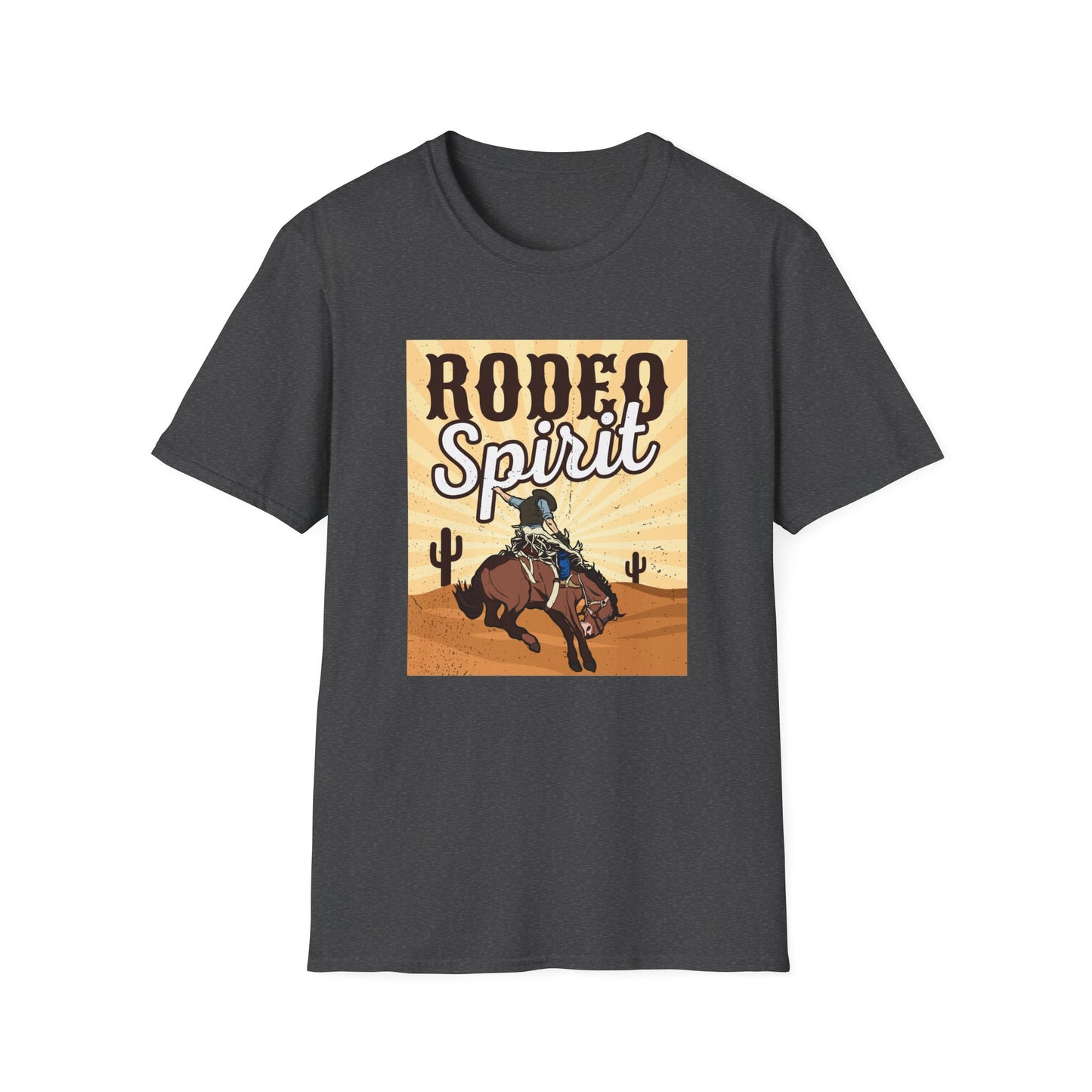 Rodeo Spirit Cowboy Graphic T-Shirt