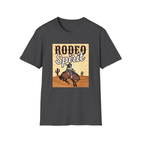 Rodeo Spirit Cowboy Graphic T-Shirt
