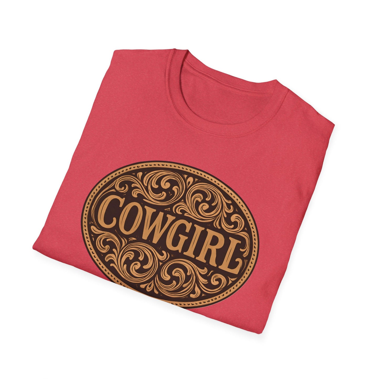 Western 'Cowgirl' Belt Buckle T-Shirt