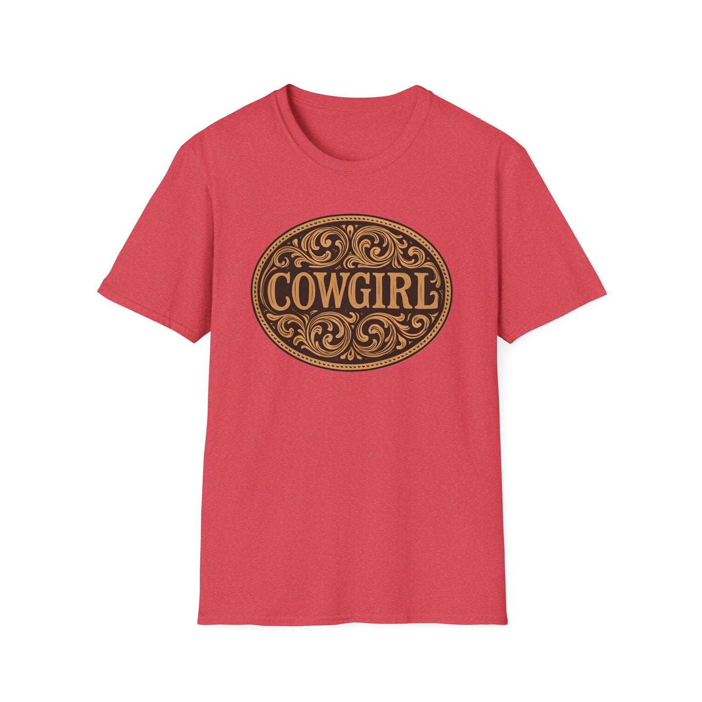 Western 'Cowgirl' Belt Buckle T-Shirt