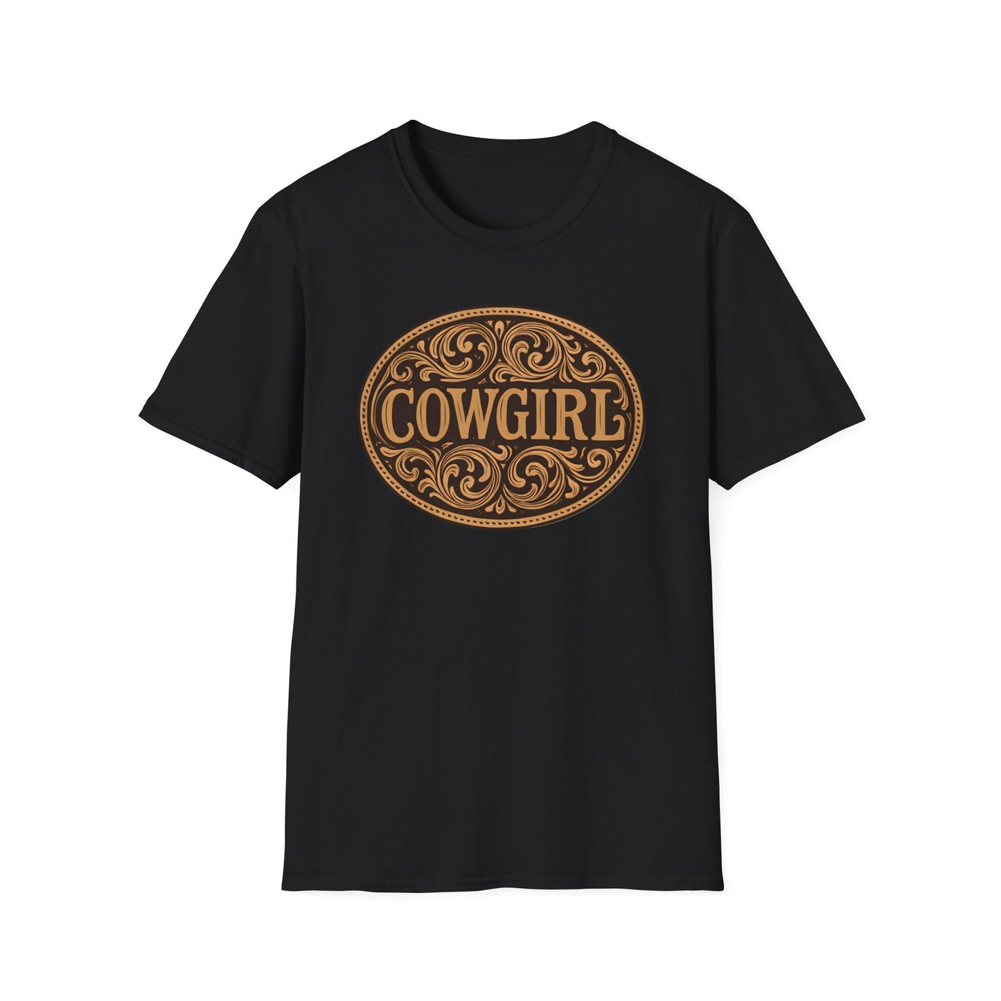 Western 'Cowgirl' Belt Buckle T-Shirt