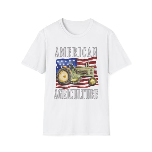 American Agriculture Tractor Graphic Tee