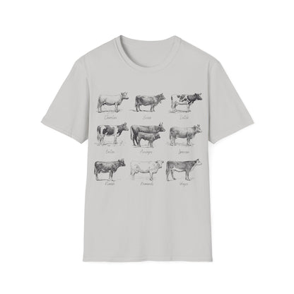 Vintage Cattle Breeds T-Shirt