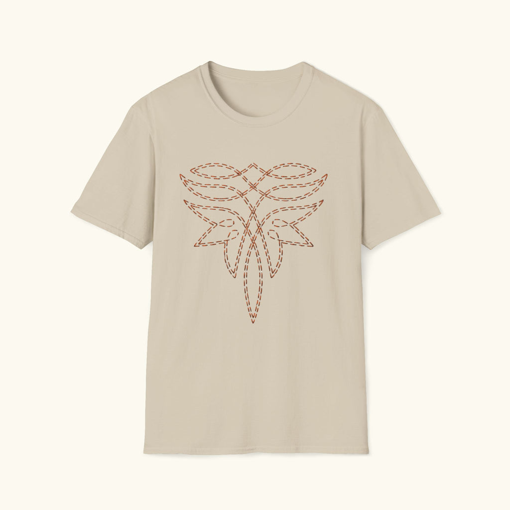 Boot Toe Stitching T-Shirt