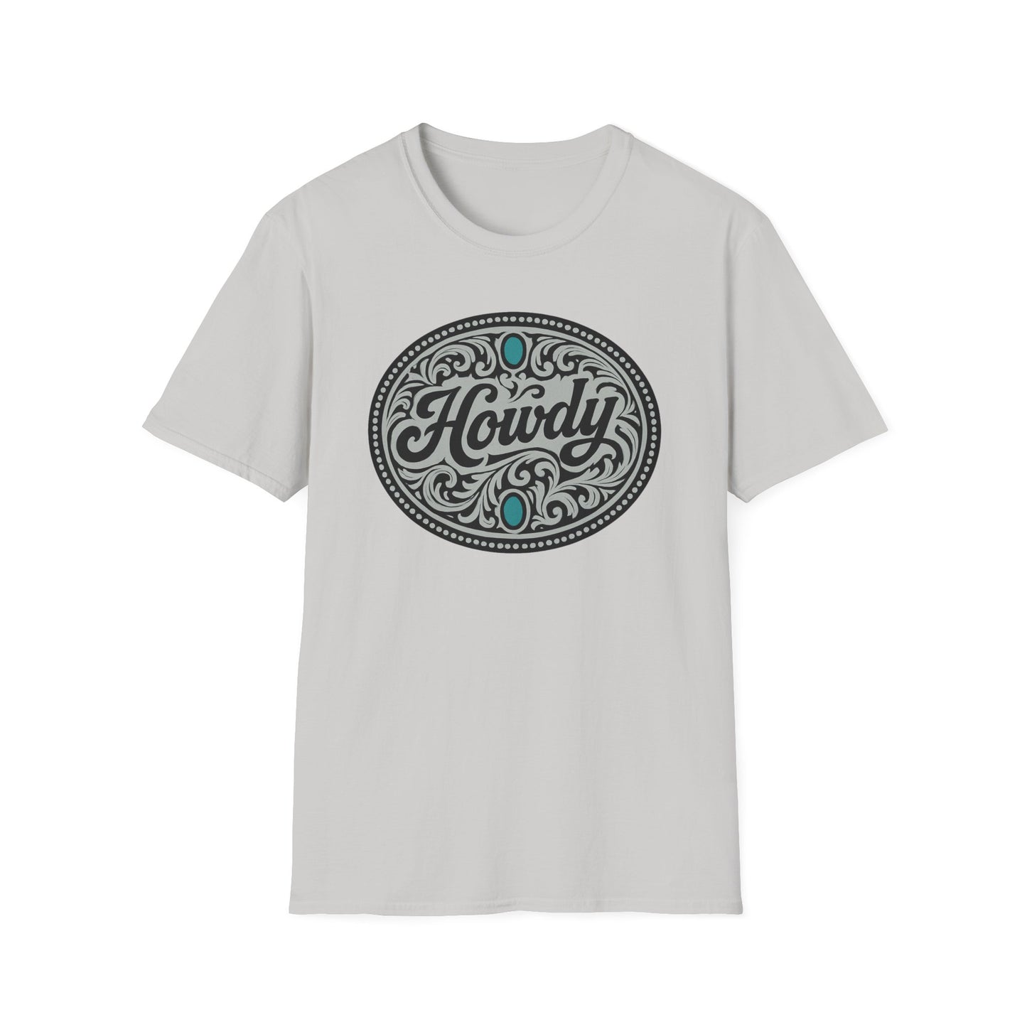 Howdy Vintage Unisex Softstyle T-Shirt, Casual Tee, Gift for Friends, Graphic Shirt, Comfortable Wear, Western Vibes