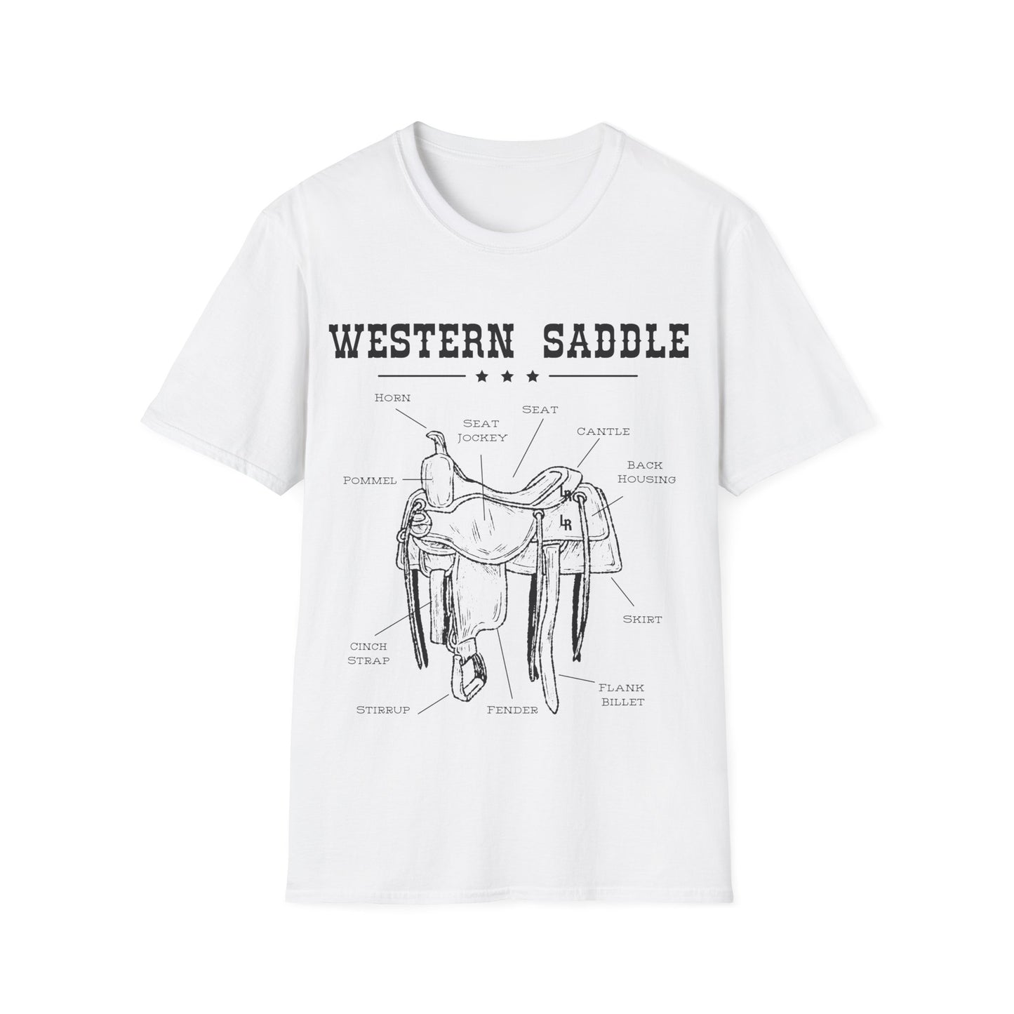 Western Saddle Graphic Tee
