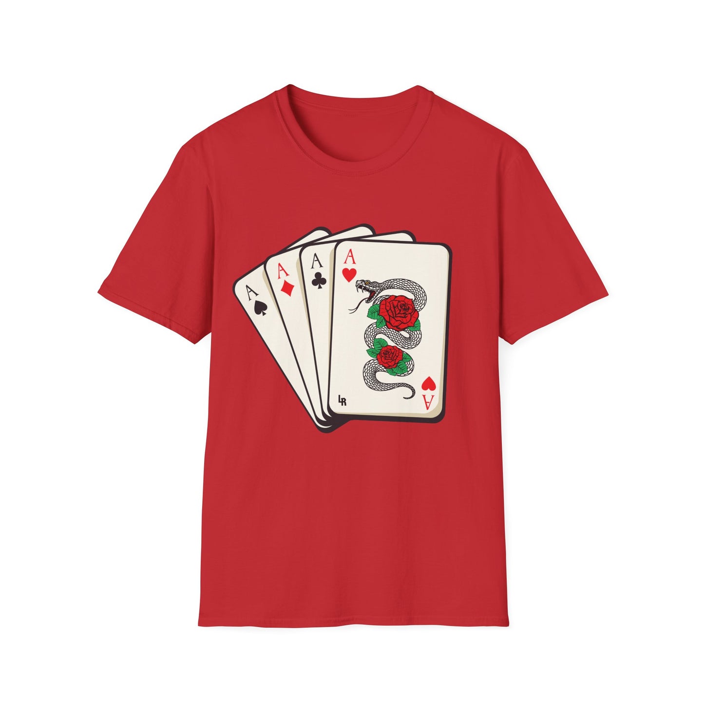 Four Aces Graphic T-Shirt