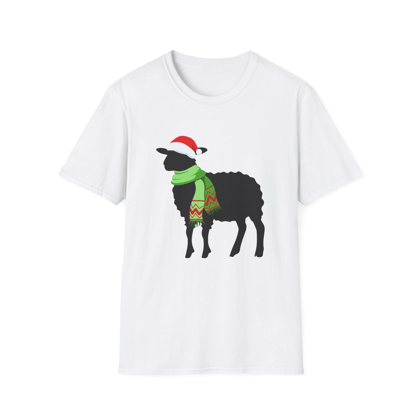 Christmas Lamb Graphic T-Shirt