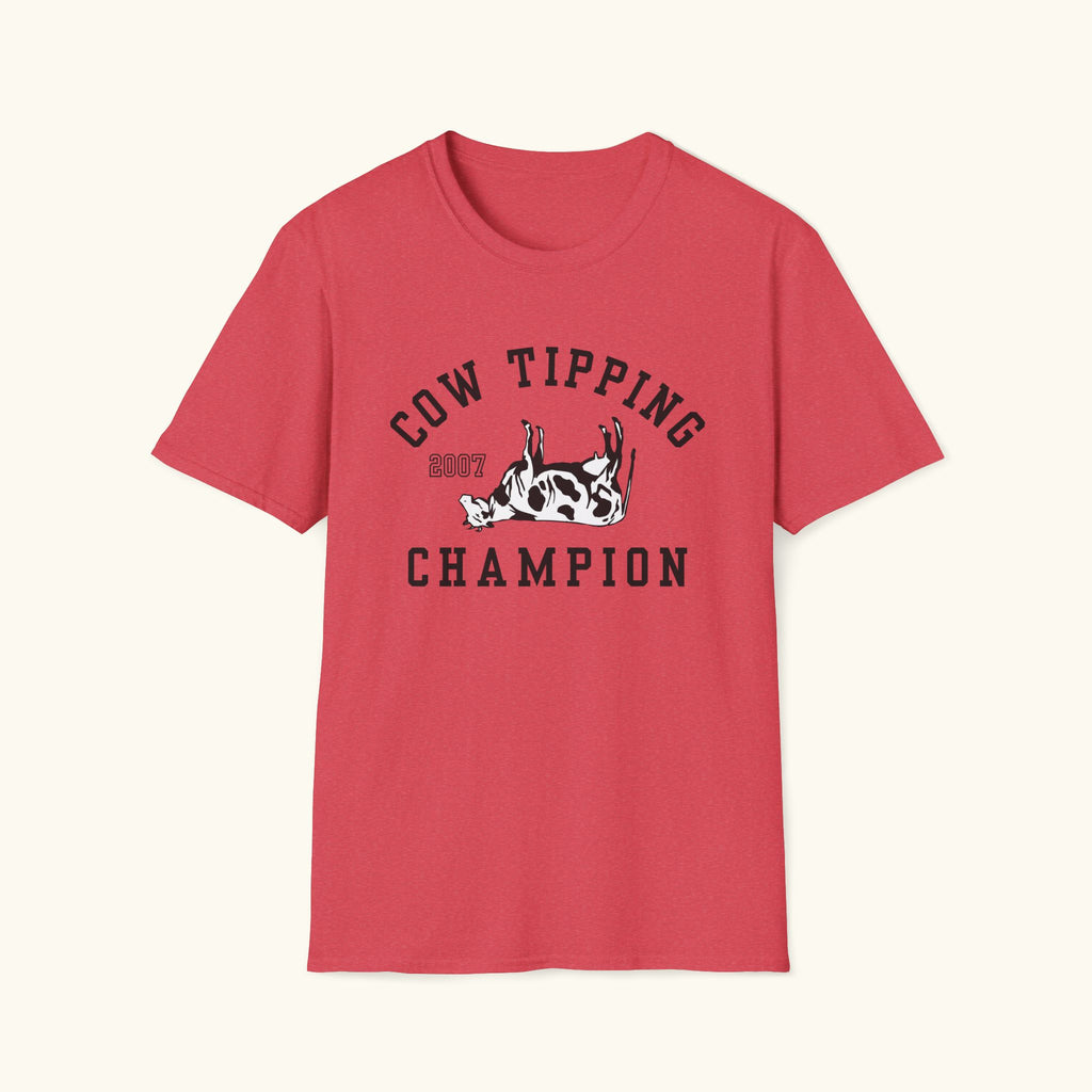 Cow Tipping Champion T-Shirt