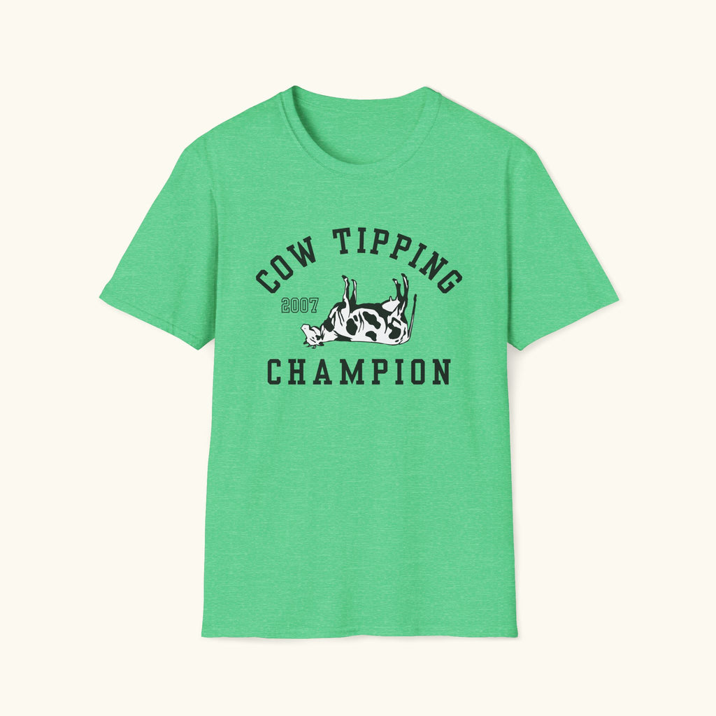 Cow Tipping Champion T-Shirt