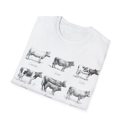 Vintage Cattle Breeds T-Shirt
