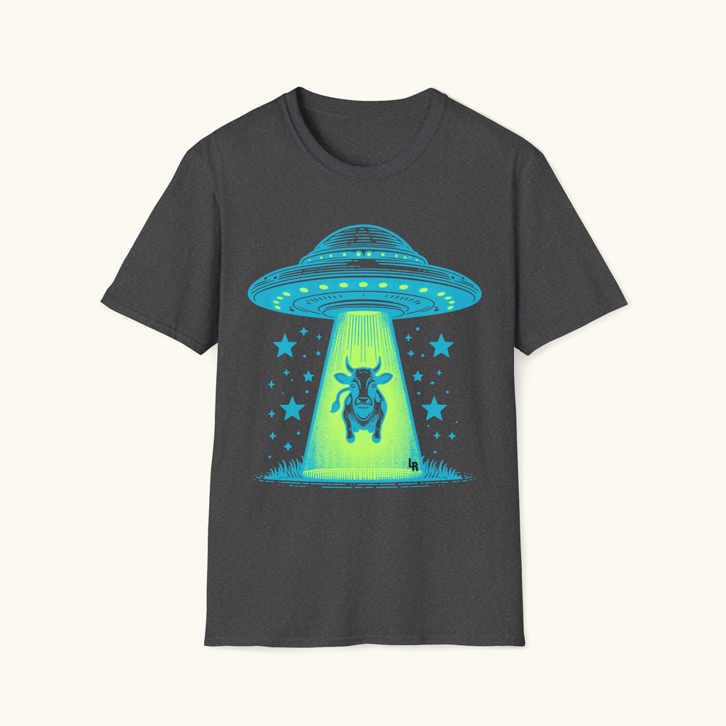 Flying Saucer Cow T-Shirt