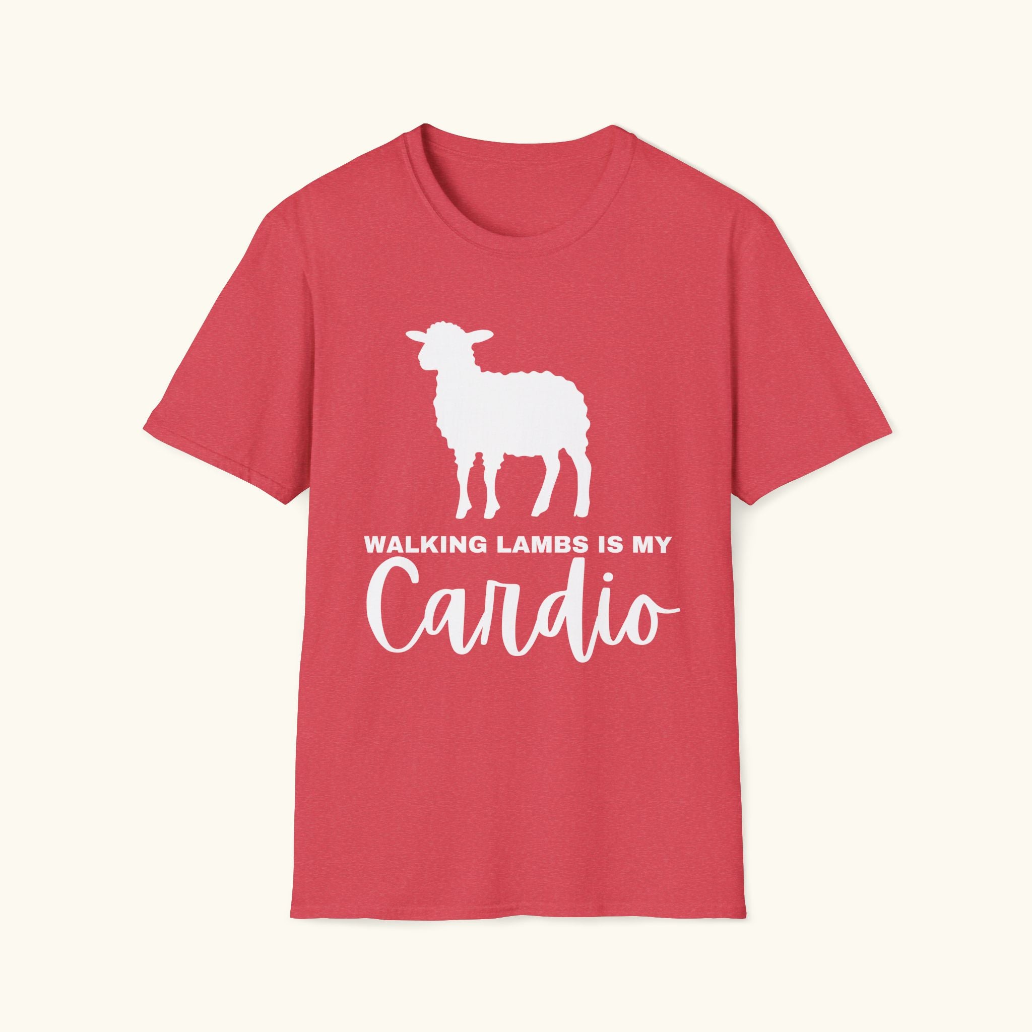 Walking Lambs is My Cardio T-Shirt