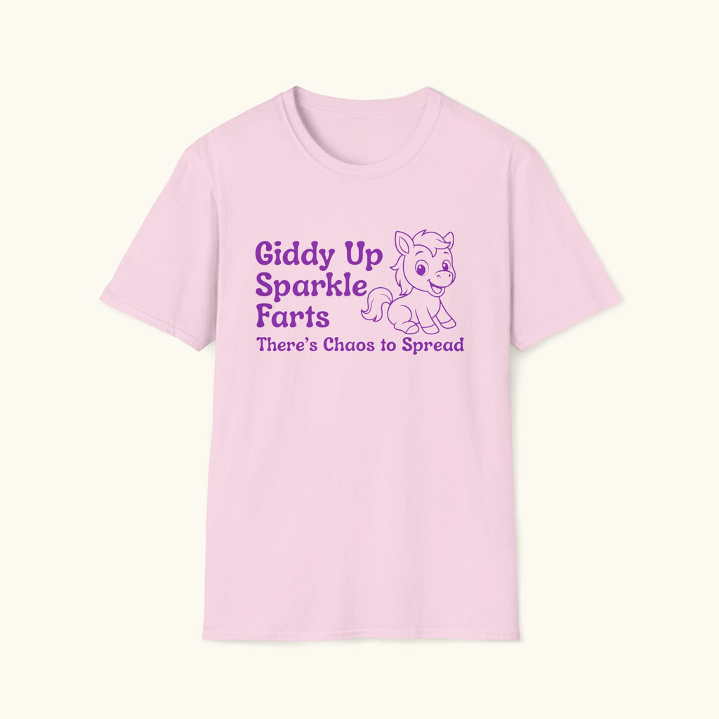 Giddy Up Sparkle Farts T-Shirt