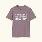 I Did The Math T-Shirt