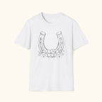 Floral Horseshoe Graphic Tee