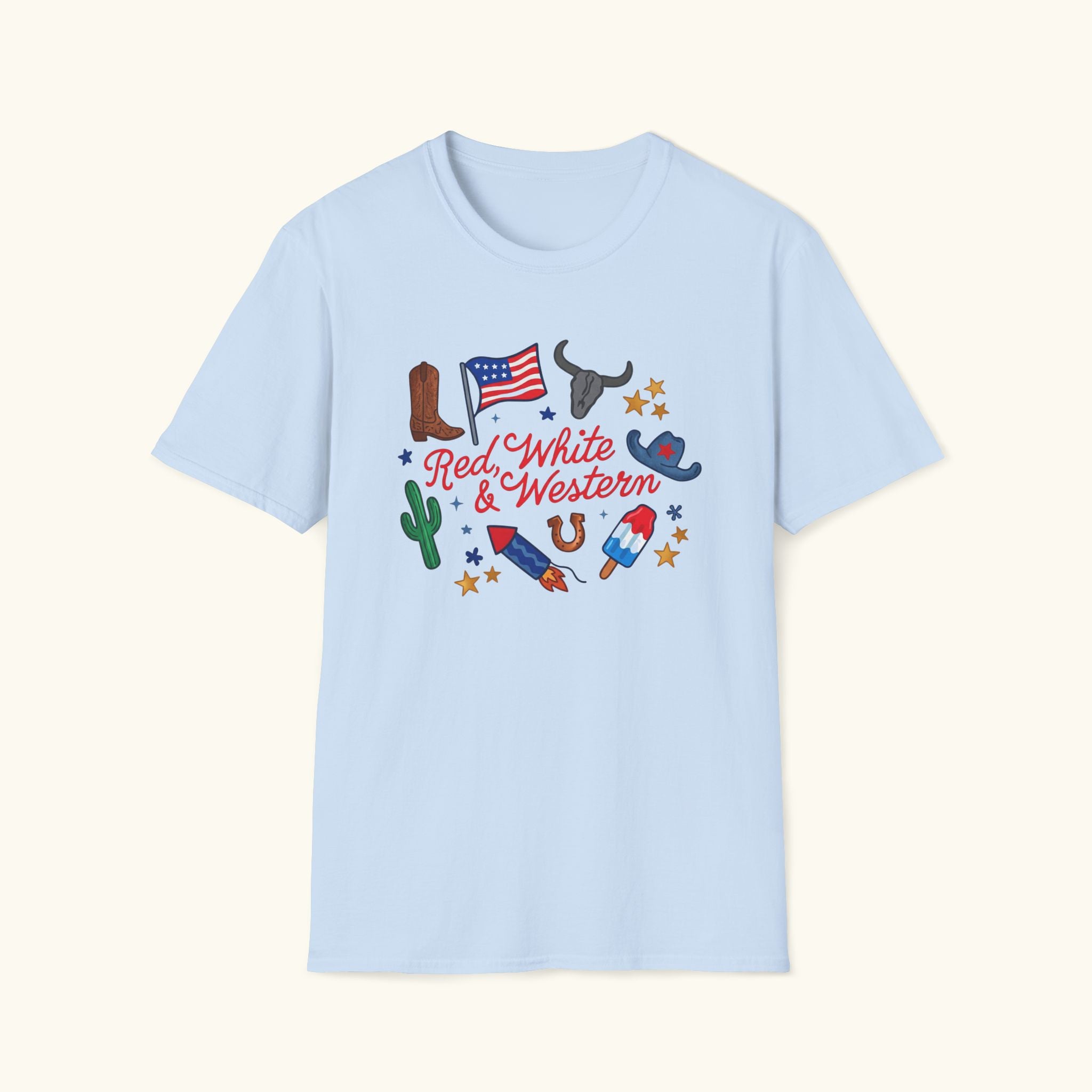 Western July 4th T-Shirt