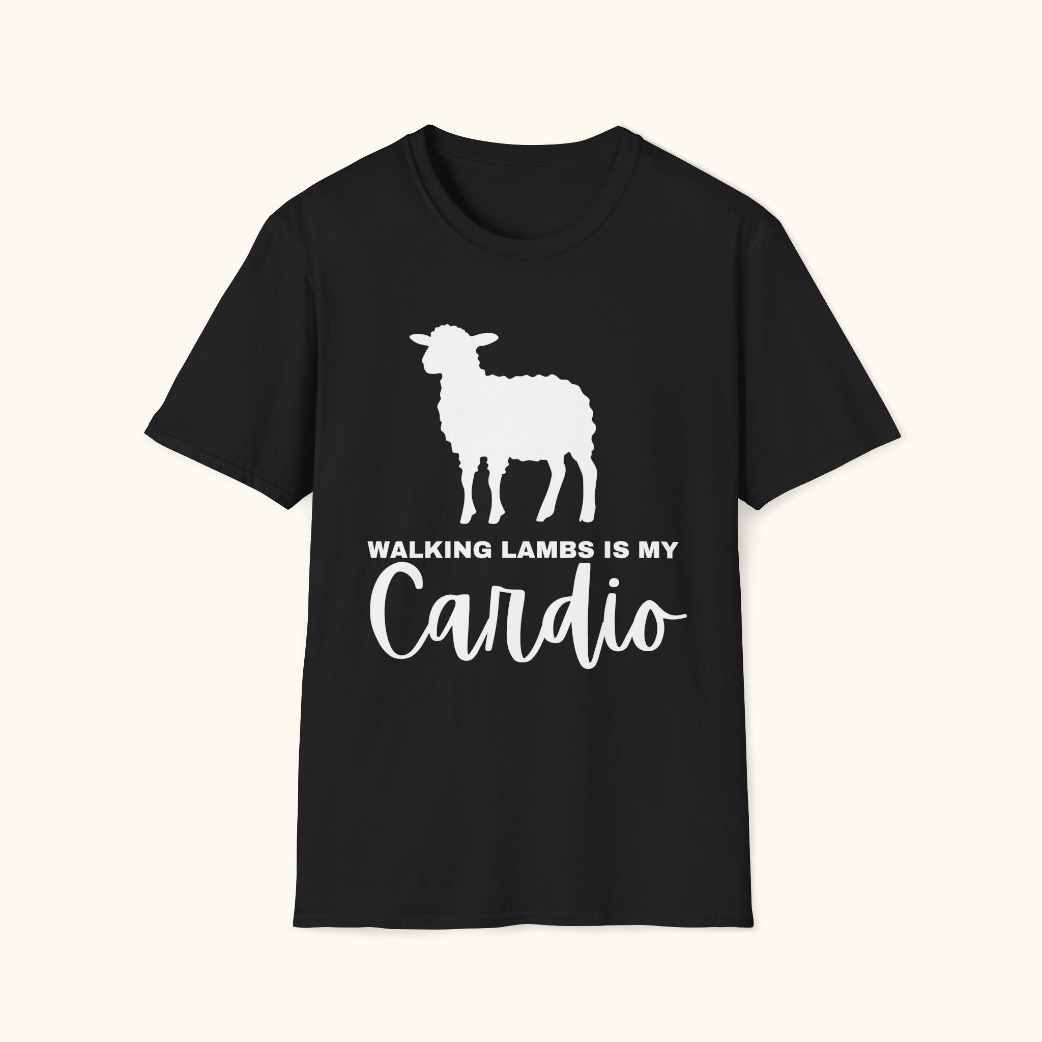 Walking Lambs is My Cardio T-Shirt