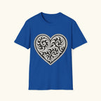 Western Scroll Heart T-Shirt