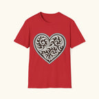 Western Scroll Heart T-Shirt