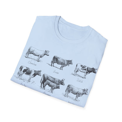 Vintage Cattle Breeds T-Shirt