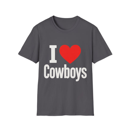 I ♥ Cowboys Graphic Tee Design