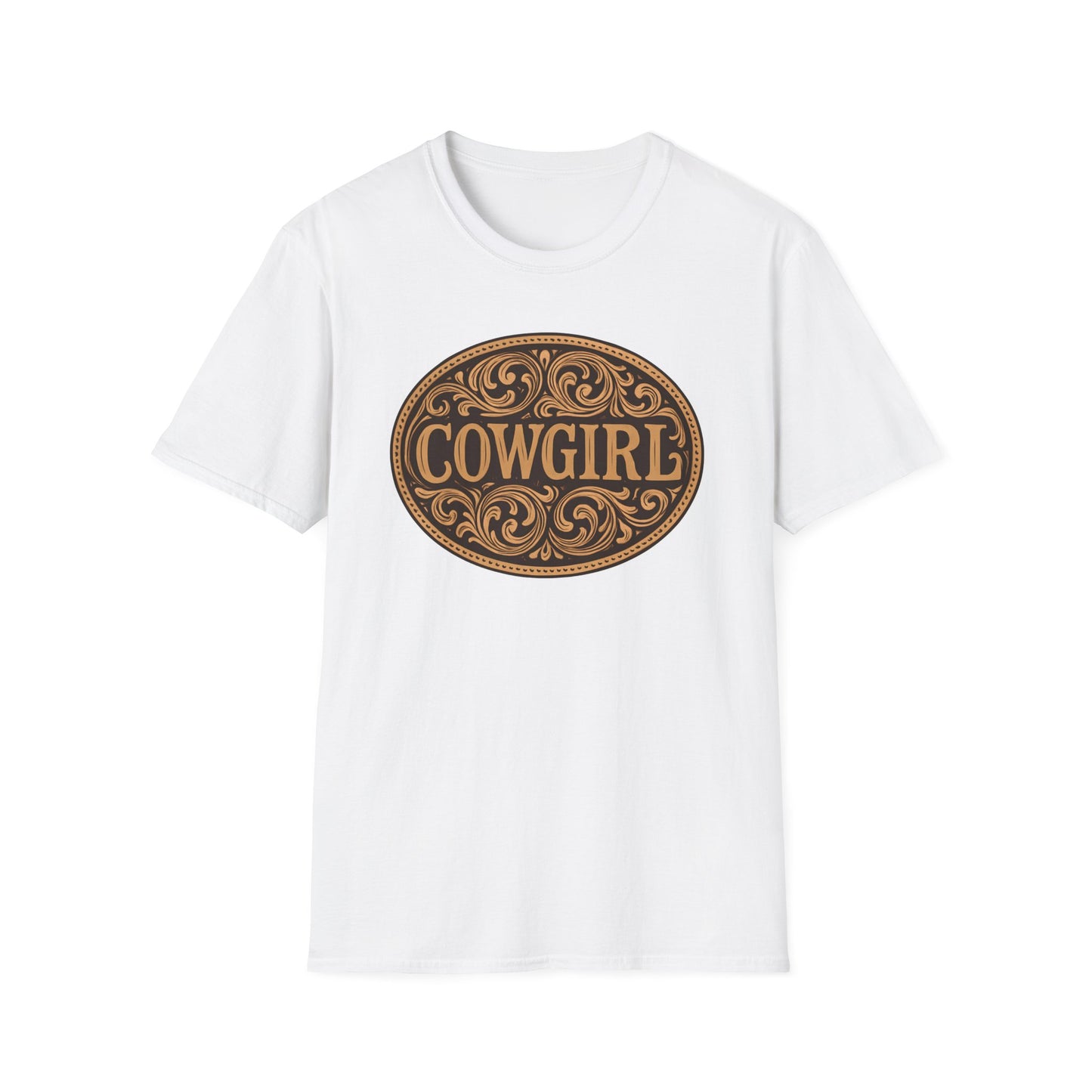 Western 'Cowgirl' Belt Buckle T-Shirt