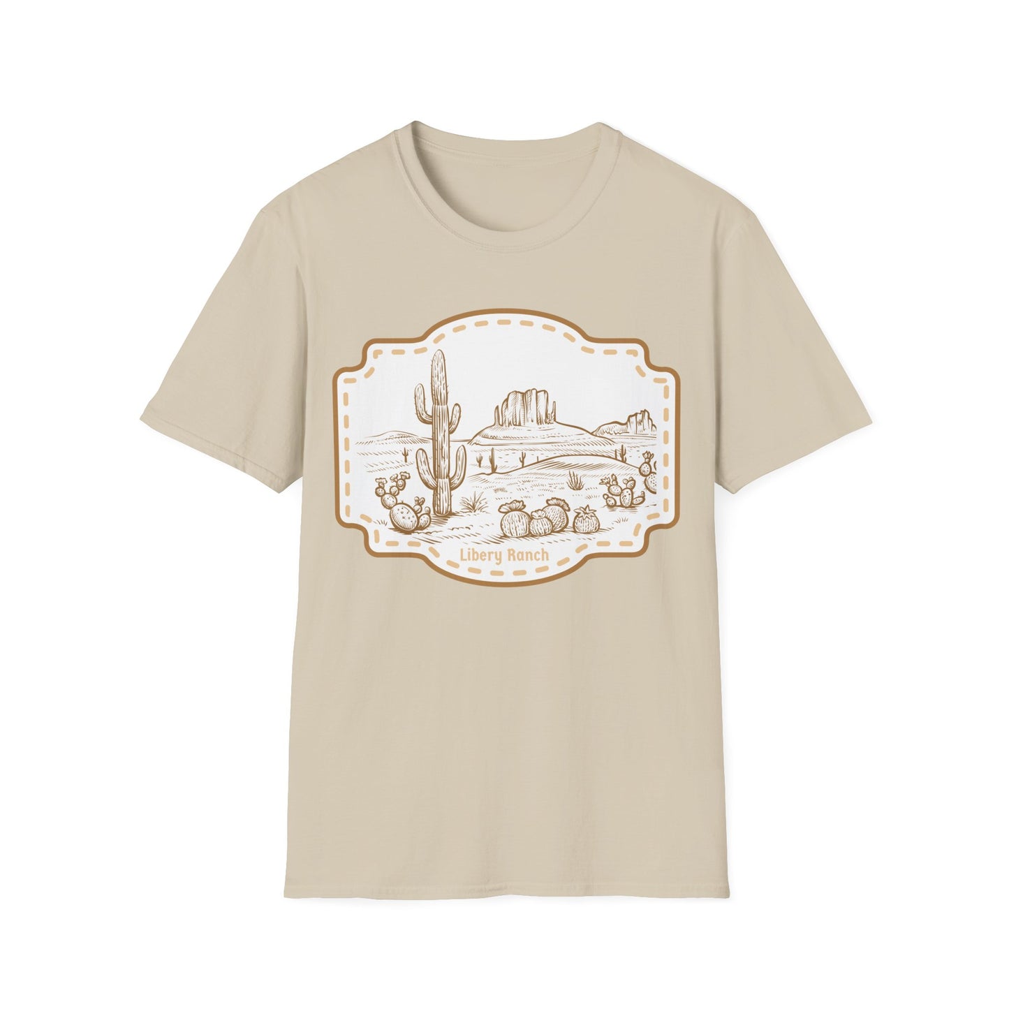 Desert Landscape Graphic T-Shirt