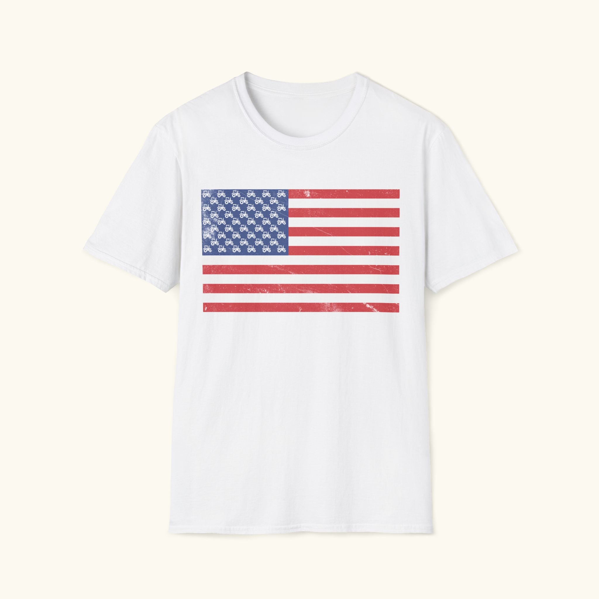 USA Farming Flag T-Shirt