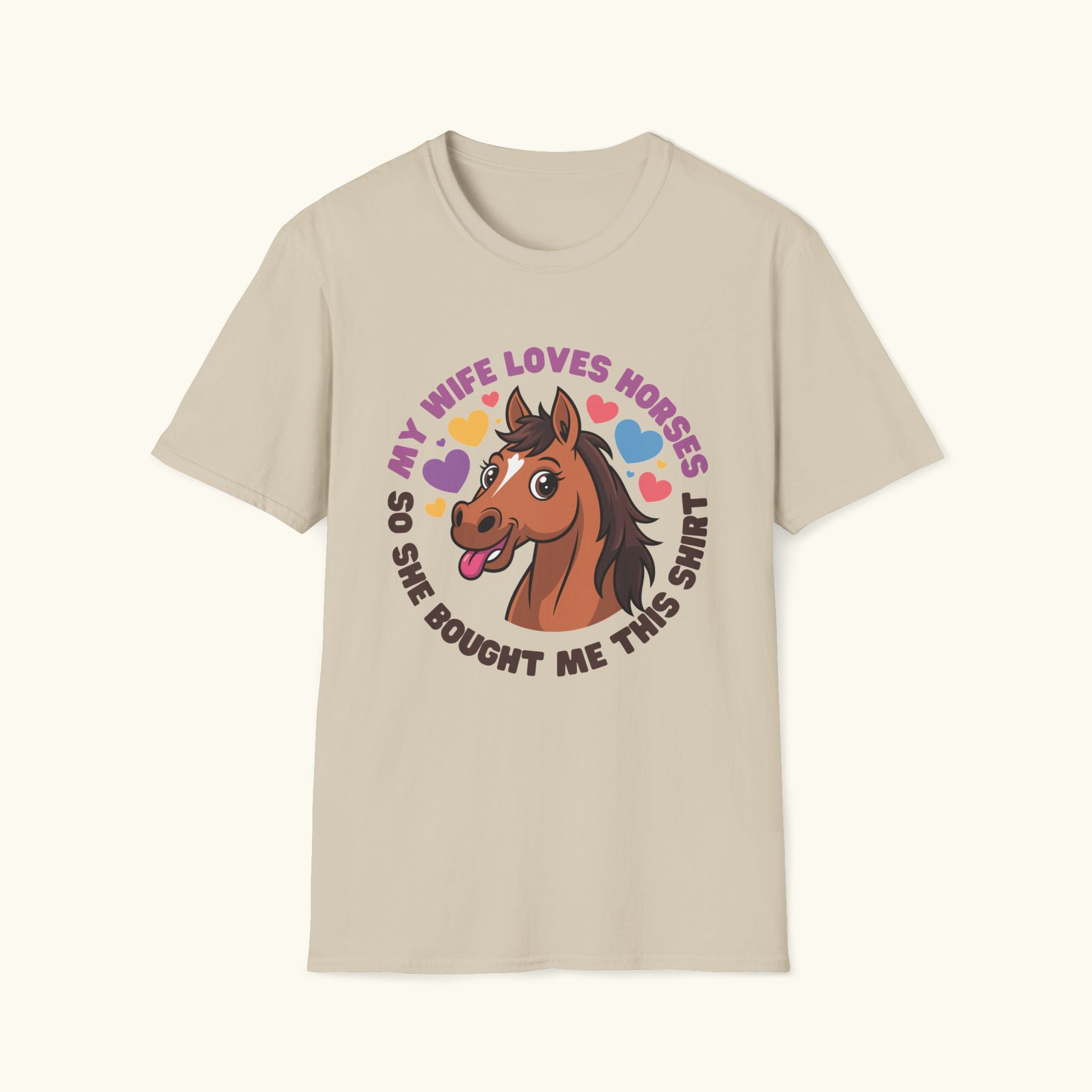 Wife Loves Horses T-Shirt