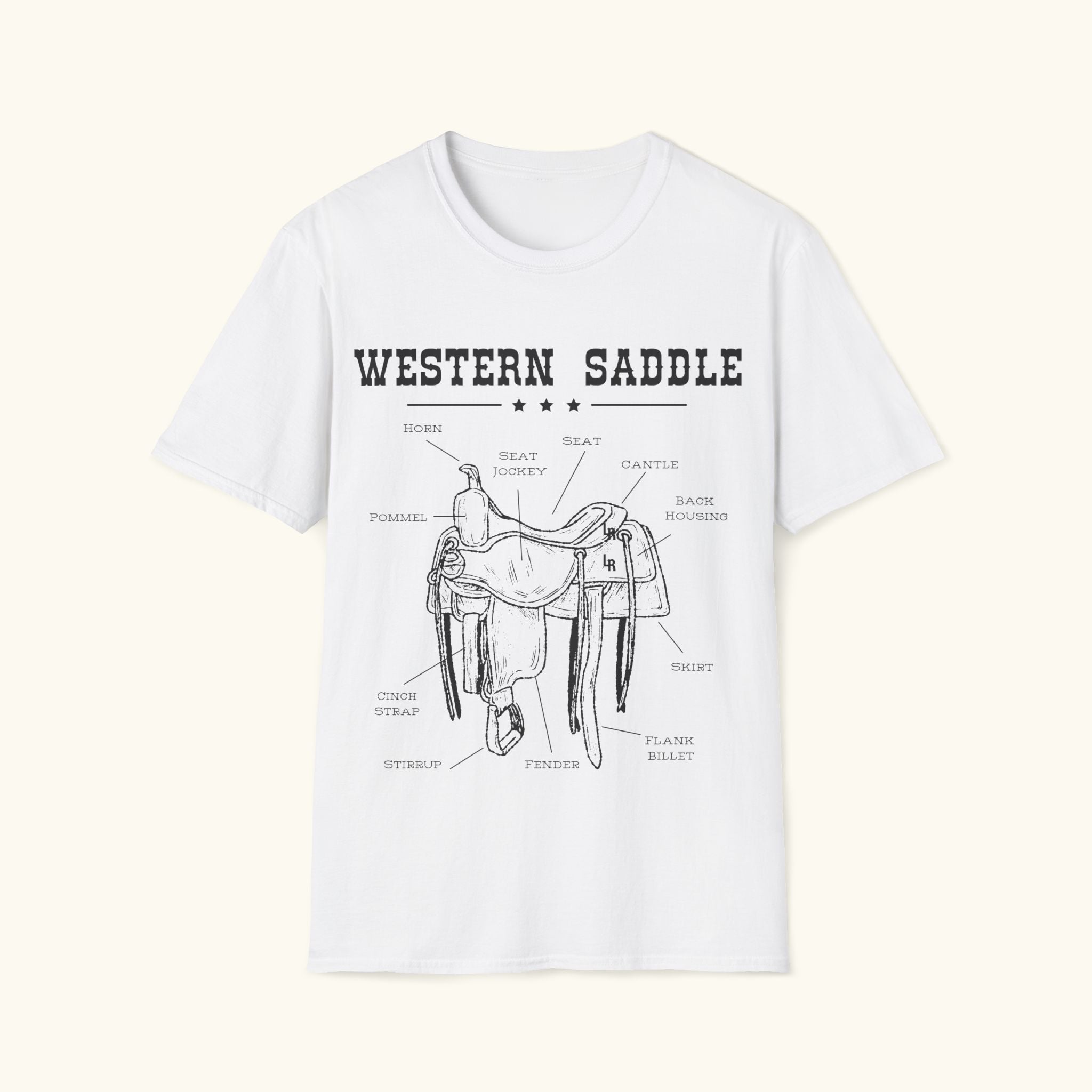 Western Saddle Graphic Tee
