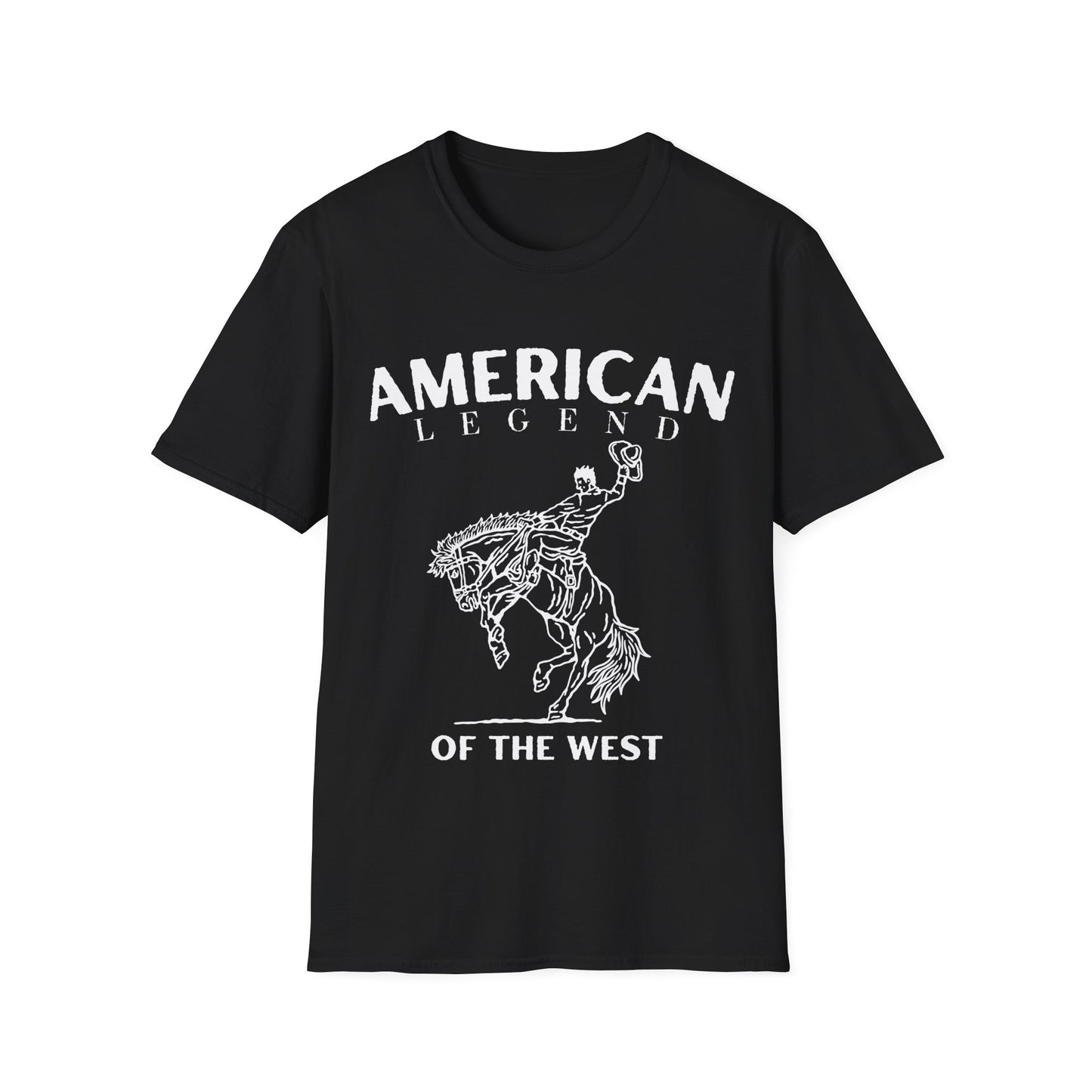 American Legend Cowboy Graphic T-Shirt