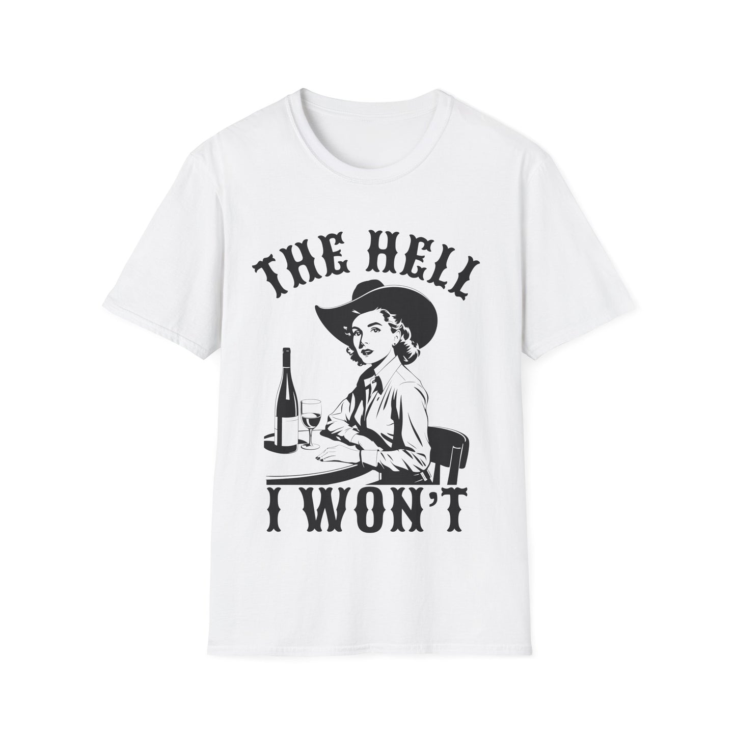 The Hell I Won't Vintage Cowgirl Graphic Tee