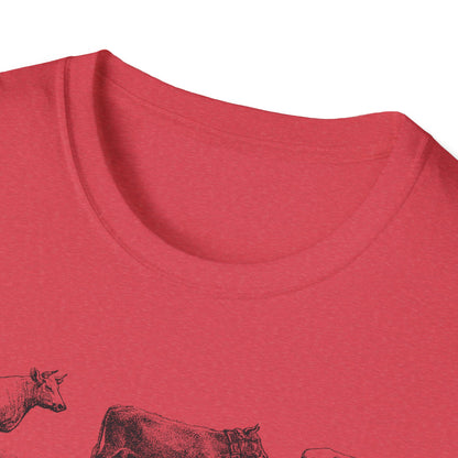 Vintage Cattle Breeds T-Shirt
