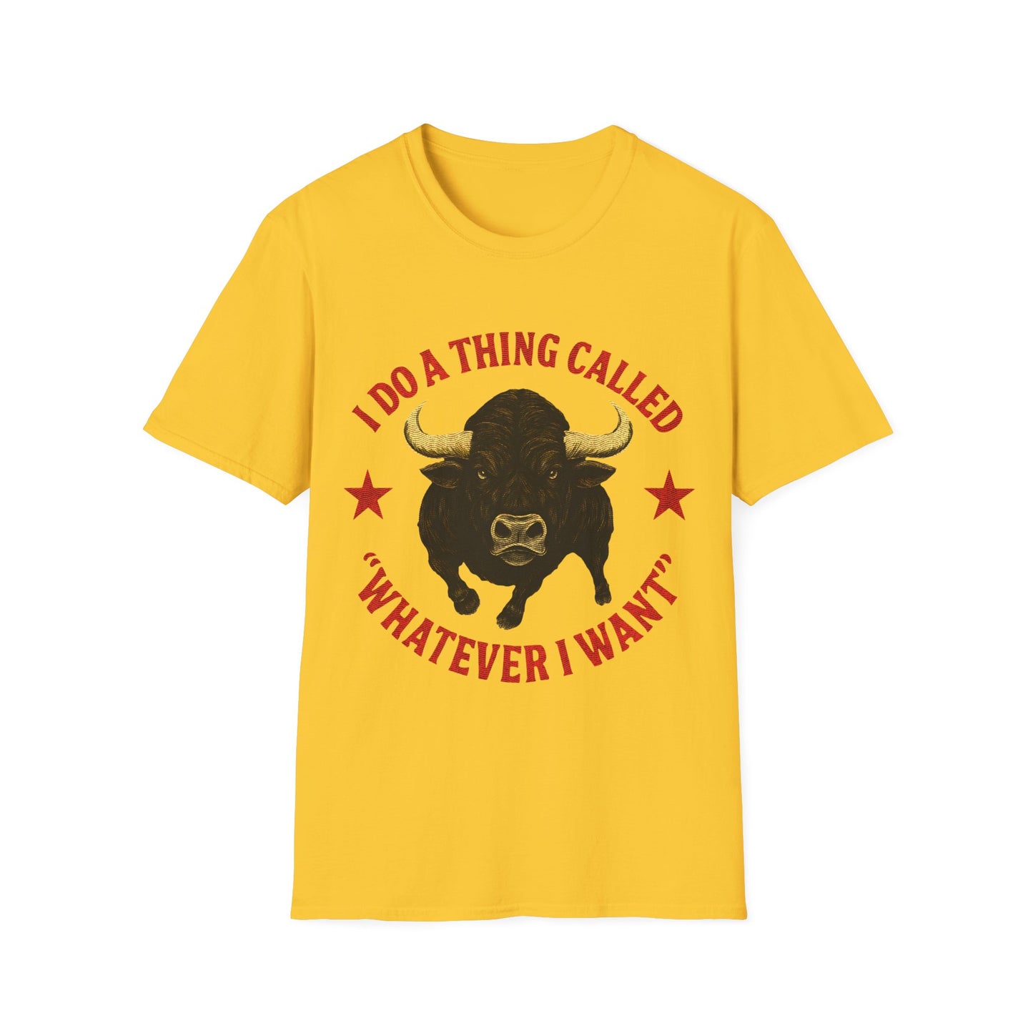 Whatever I Want Bull Graphic Tee