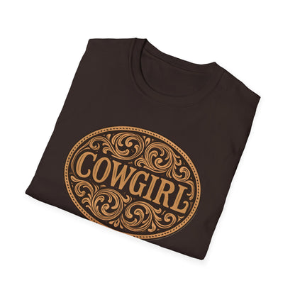 Western 'Cowgirl' Belt Buckle T-Shirt