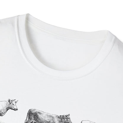 Vintage Cattle Breeds T-Shirt