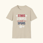 Stars, Stripes, Spurs T-Shirt