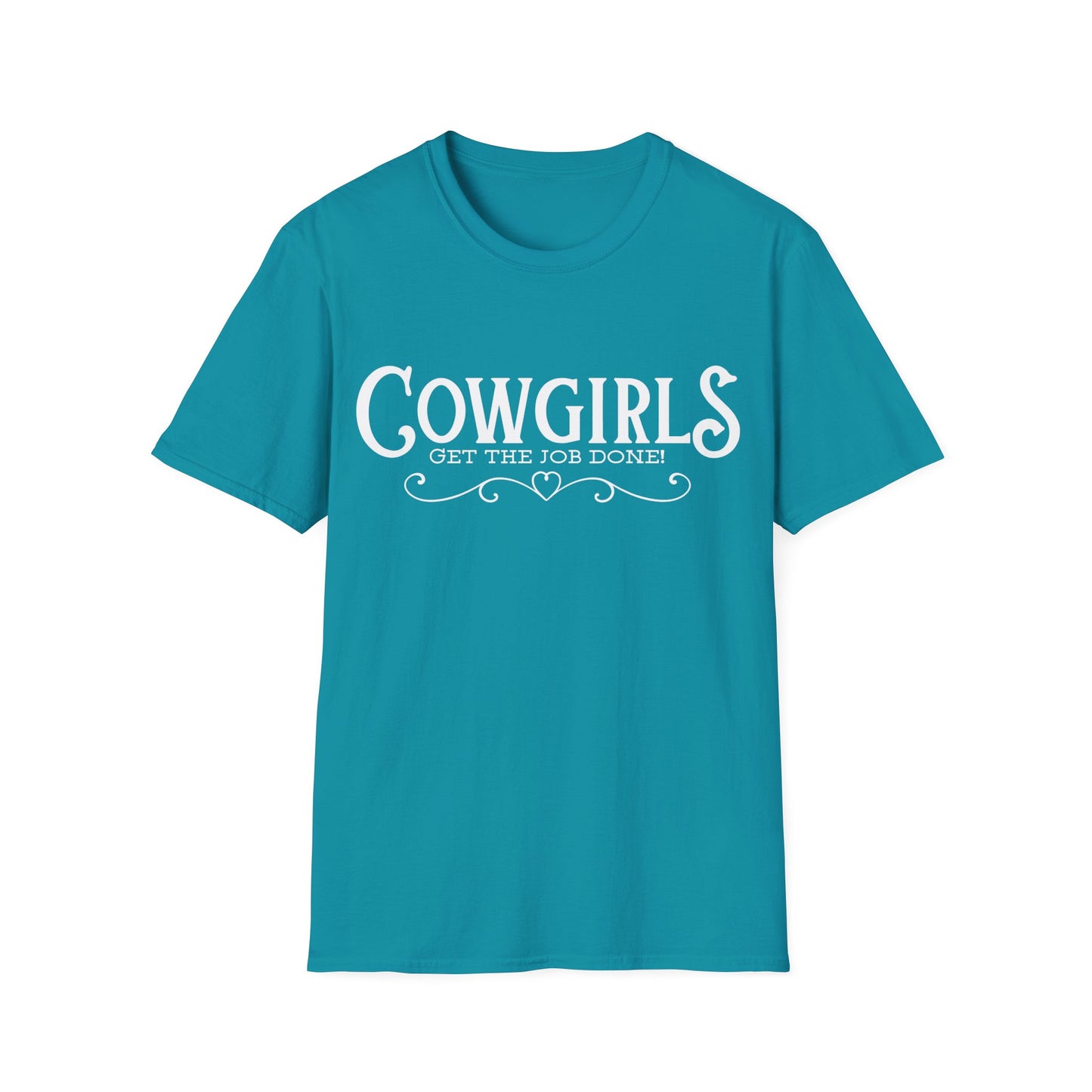 Cowgirls Get the Job Done Graphic Tee