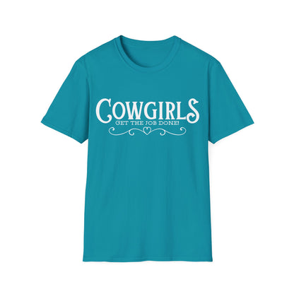 Cowgirls Get the Job Done Graphic Tee