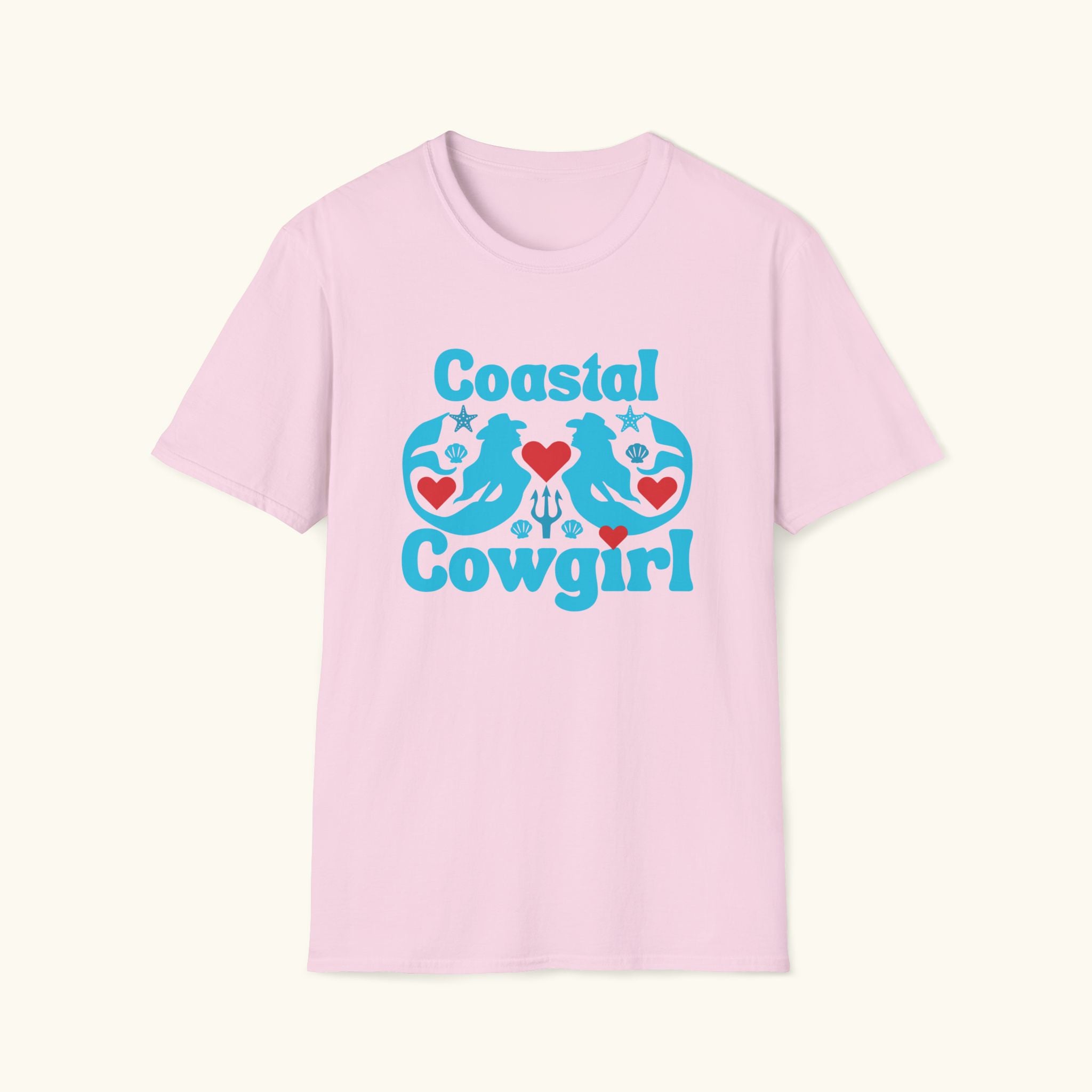 Coastal Cowgirl Mermaids T-Shirt